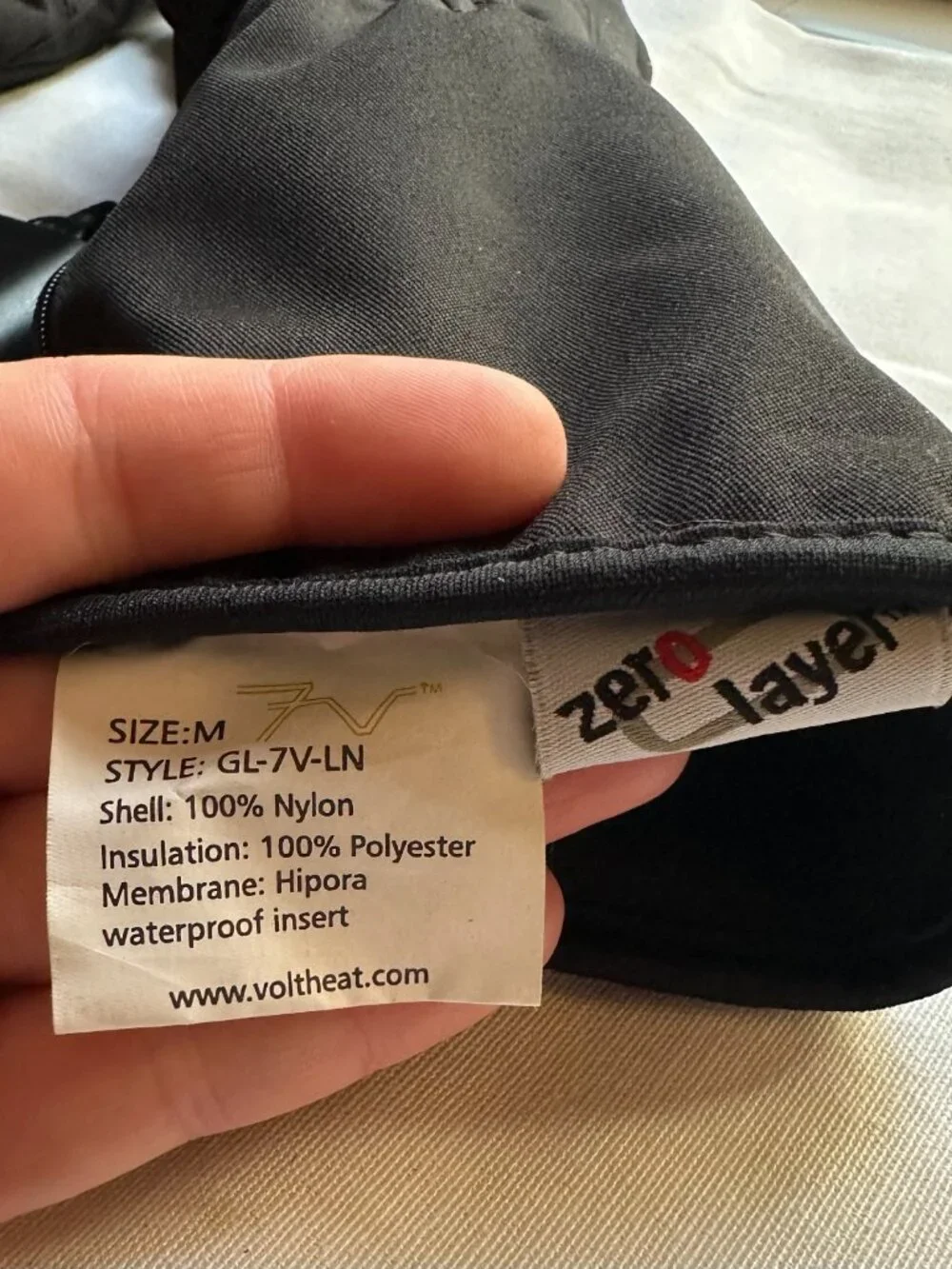 Volt 7v Heated Glove Liners Medium Battery Powered Reynaud's Support
